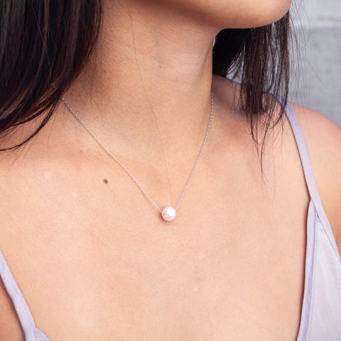 Pearl Intention Necklace - Wise & Gentle