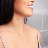 Rainbow Moonstone Intention Necklace - Intuition