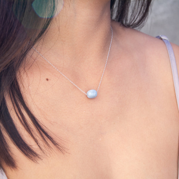 Aquamarine Intention Necklace