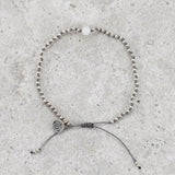 Hand Knotted Moonstone Bracelet - Intuition