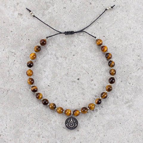 Tiger Eye Intention Necklace - Empowered