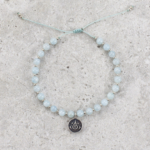 Aquamarine Anklet - Serene & Inspired