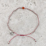 Hand Knotted Carnelian Bracelet - Vivacious Energy