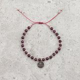 Garnet Gemstone Bracelet - Creative Energy