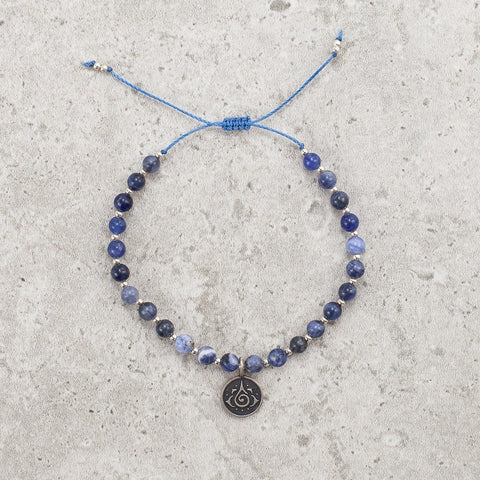 Blue Lace Agate Bracelet - Serene & Kind