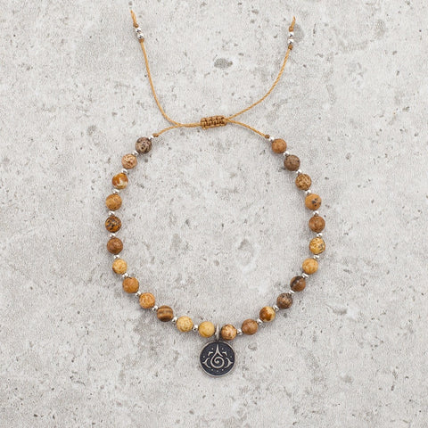 Picture Jasper Bracelet - Grounded & Creative