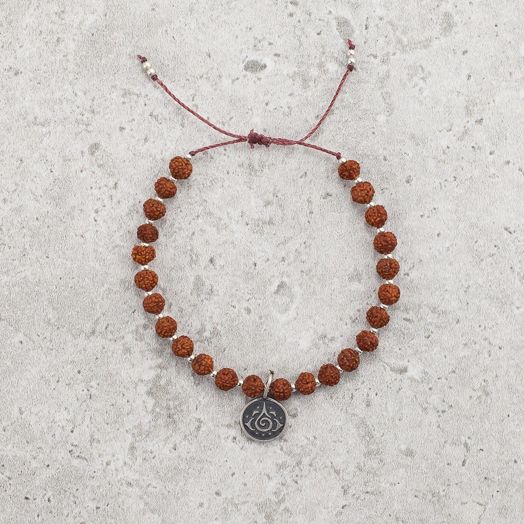 Rudraksha Meditation Bracelet - Quiet Mind
