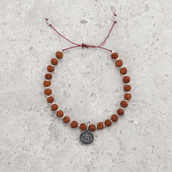 Rudraksha Meditation Bracelet - Quiet Mind
