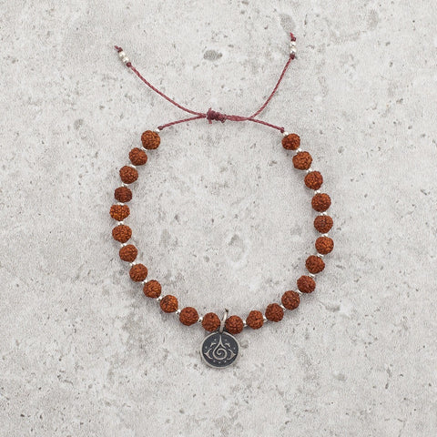 Rudraksha Meditation Bracelet - Quiet Mind