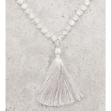 Quartz Crystal Mala - Clarity & Wisdom