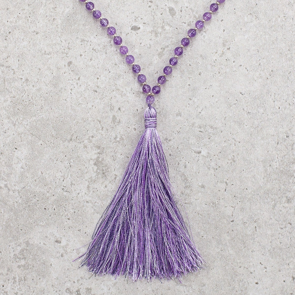 Amethyst Mala (Delicate) - Healing Energy