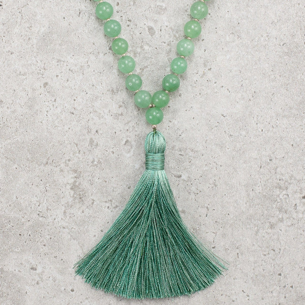 Aventurine Mala - Inspired & Optimistic