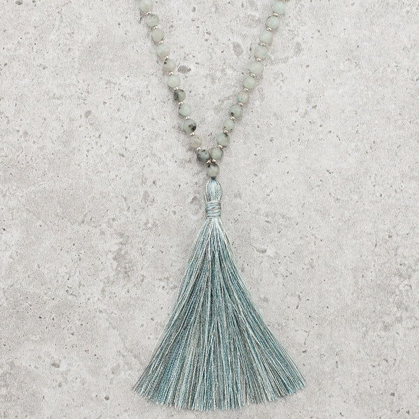 Sesame Jasper Mala (Delicate) - Nurtured & Whole