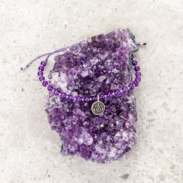 Amethyst Bracelet - Healing Energy
