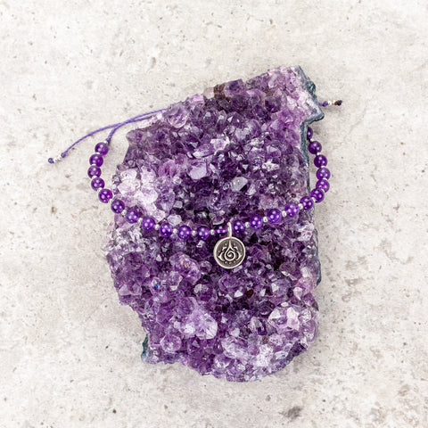 Amethyst Bracelet - Healing Energy