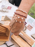 Hand Knotted Freshwater Pearl Wrap Bracelet - Wise & Gentle