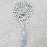 Aquamarine Mala - Serene & Inspired