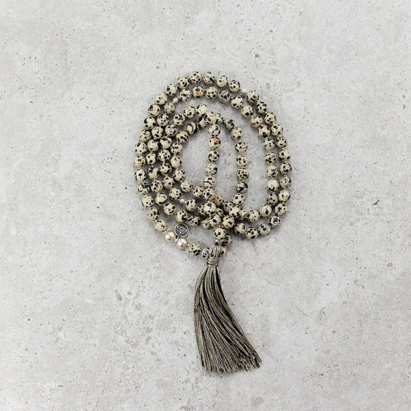 Dalmation Jasper Mala - Positivity & Awareness