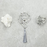 Howlite Mala (Petite) - Calm & Patient