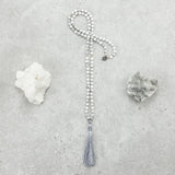 Howlite Mala (Petite) - Calm & Patient