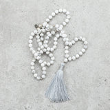 Howlite Mala - Calm & Patient