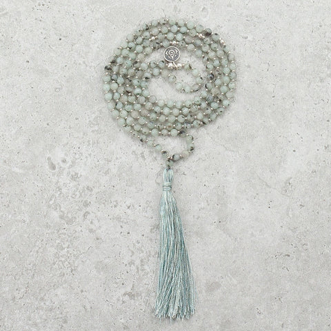 Sesame Jasper Mala (Delicate) - Nurtured & Whole