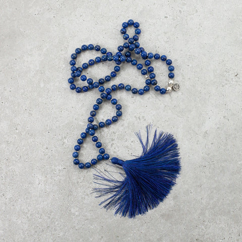 Lapis Lazuli Mala - Inner Truth