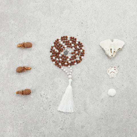 Tree Agate Mala (Delicate) - Balanced & Connected