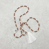 Rudruksha and Pearl Mala  (Delicate)