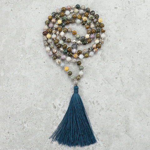 Ocean Jasper Mala (Petite) - Inner Harmony