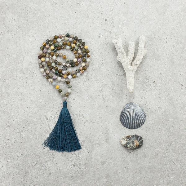 Ocean Jasper Mala (Petite) - Inner Harmony