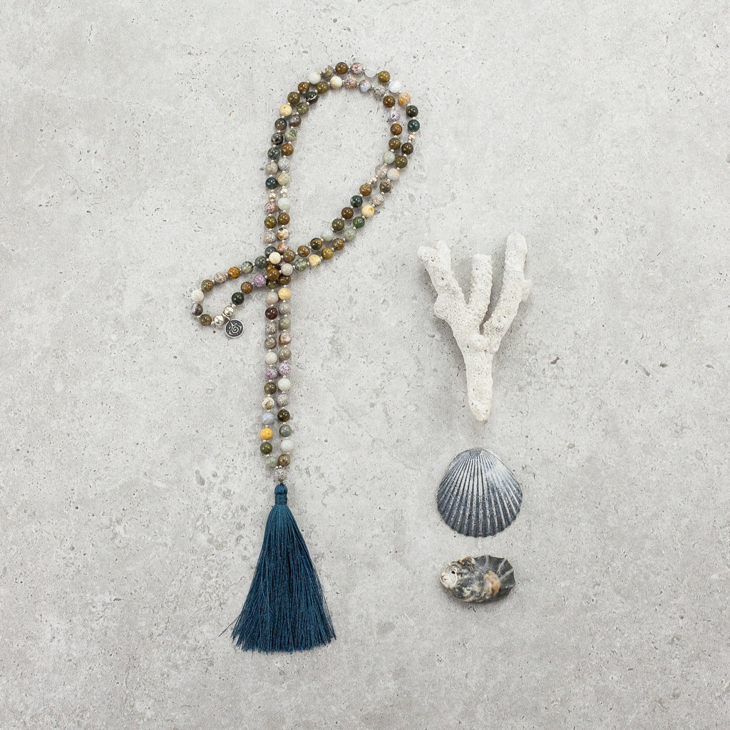 Ocean Jasper Mala (Petite) - Inner Harmony