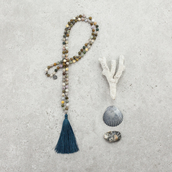 Ocean Jasper Mala (Petite) - Inner Harmony