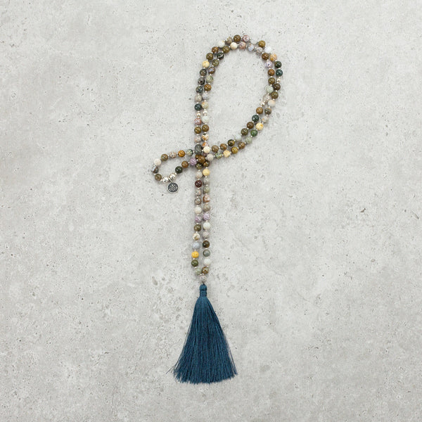 Ocean Jasper Mala (Petite) - Inner Harmony