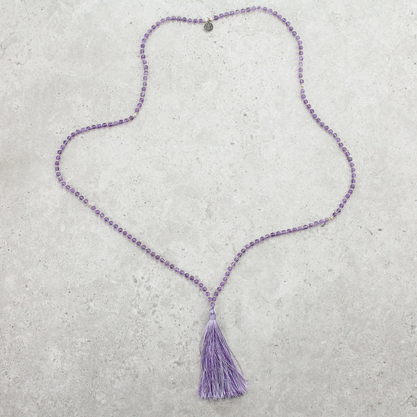 Amethyst Mala (Delicate) - Healing Energy