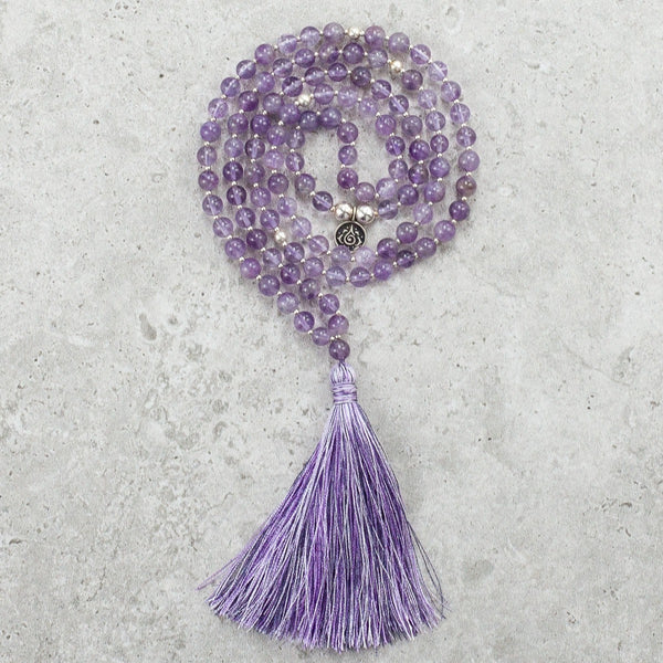 Amethyst Mala (Petite) - Healing Energy