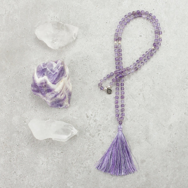 Amethyst Mala (Petite) - Healing Energy