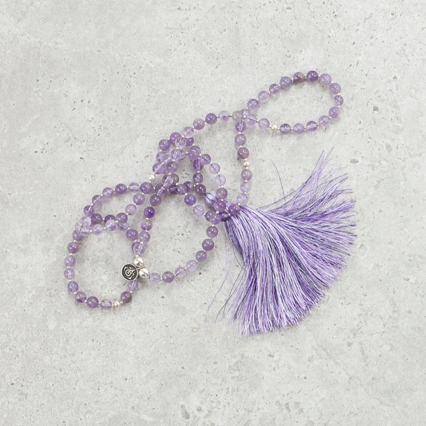 Amethyst Mala (Petite) - Healing Energy