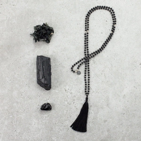 Onyx Mala (Delicate) - Strong & Focused