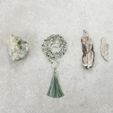 Tree Agate Mala (Delicate) - Balanced & Connected