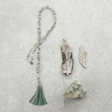 Tree Agate Mala (Delicate) - Balanced & Connected