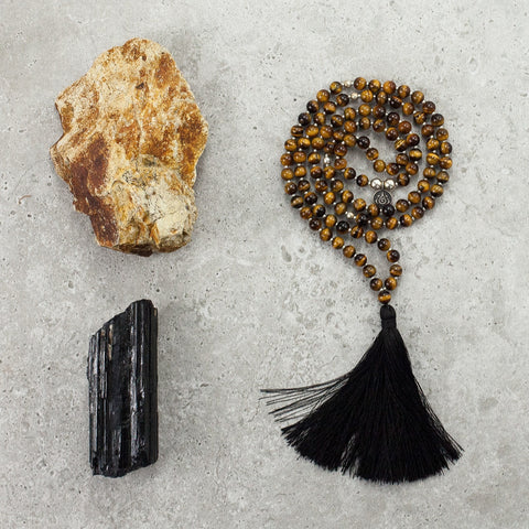 Tigers Eye Mala - Petite (6MM) - Empowered