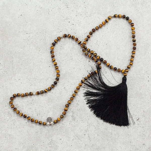 Tigers Eye Mala - Petite (6MM) - Empowered