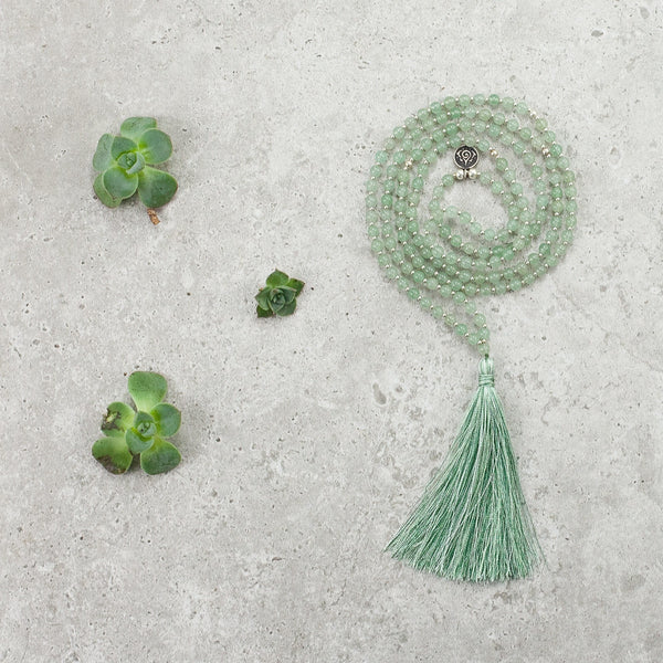 Aventurine Mala (Delicate) - Inspired & Optimistic