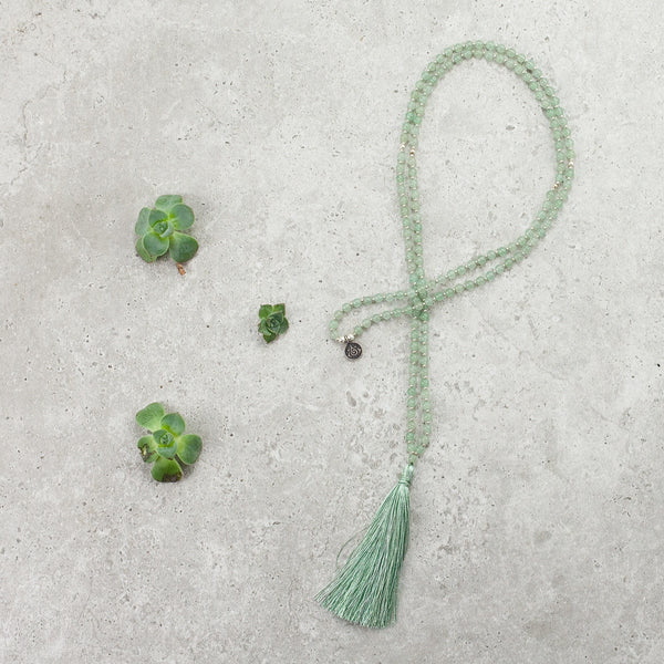 Aventurine Mala (Delicate) - Inspired & Optimistic