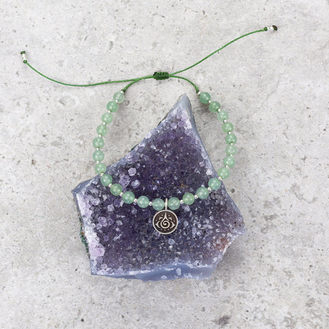Blue Aventurine Meditation Bracelet - Inspired & Optimistic
