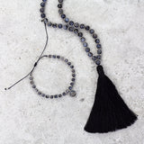 Blue Labradorite Mala Bracelet - Serendipity & Intuition