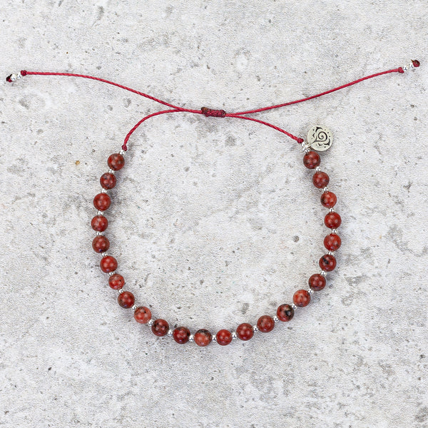 Red Jasper Bracelet - Stable & Balanced
