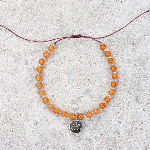 Red Aventurine Meditation Bracelet - Inspired & Optimistic