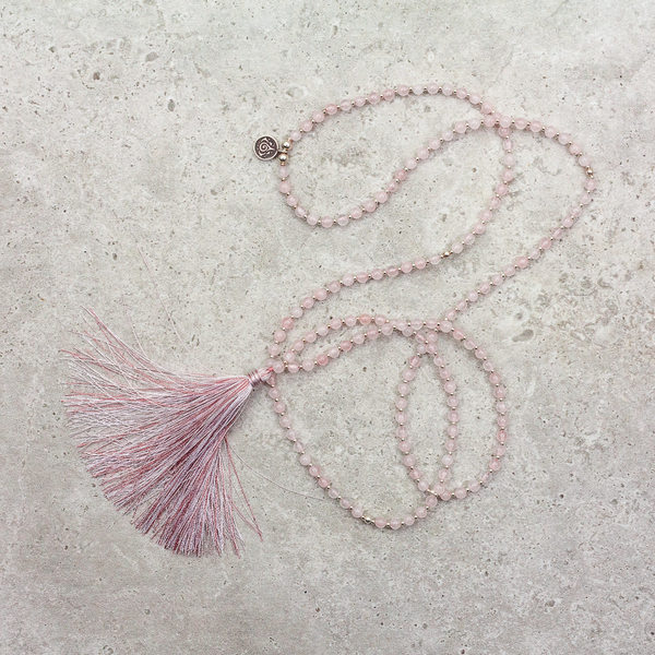 Rose Quartz Mala (Delicate) - Love